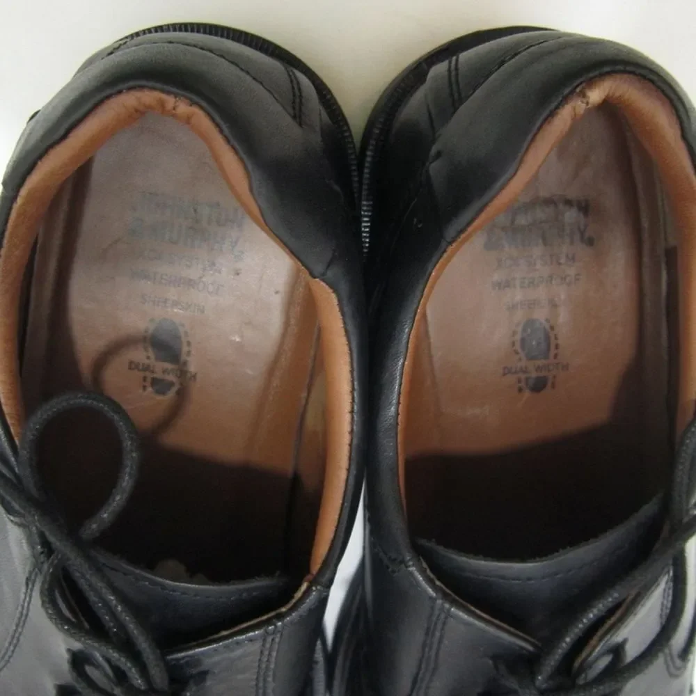 Johnston & Murphy Pattison Black Lace-Up Oxford 11